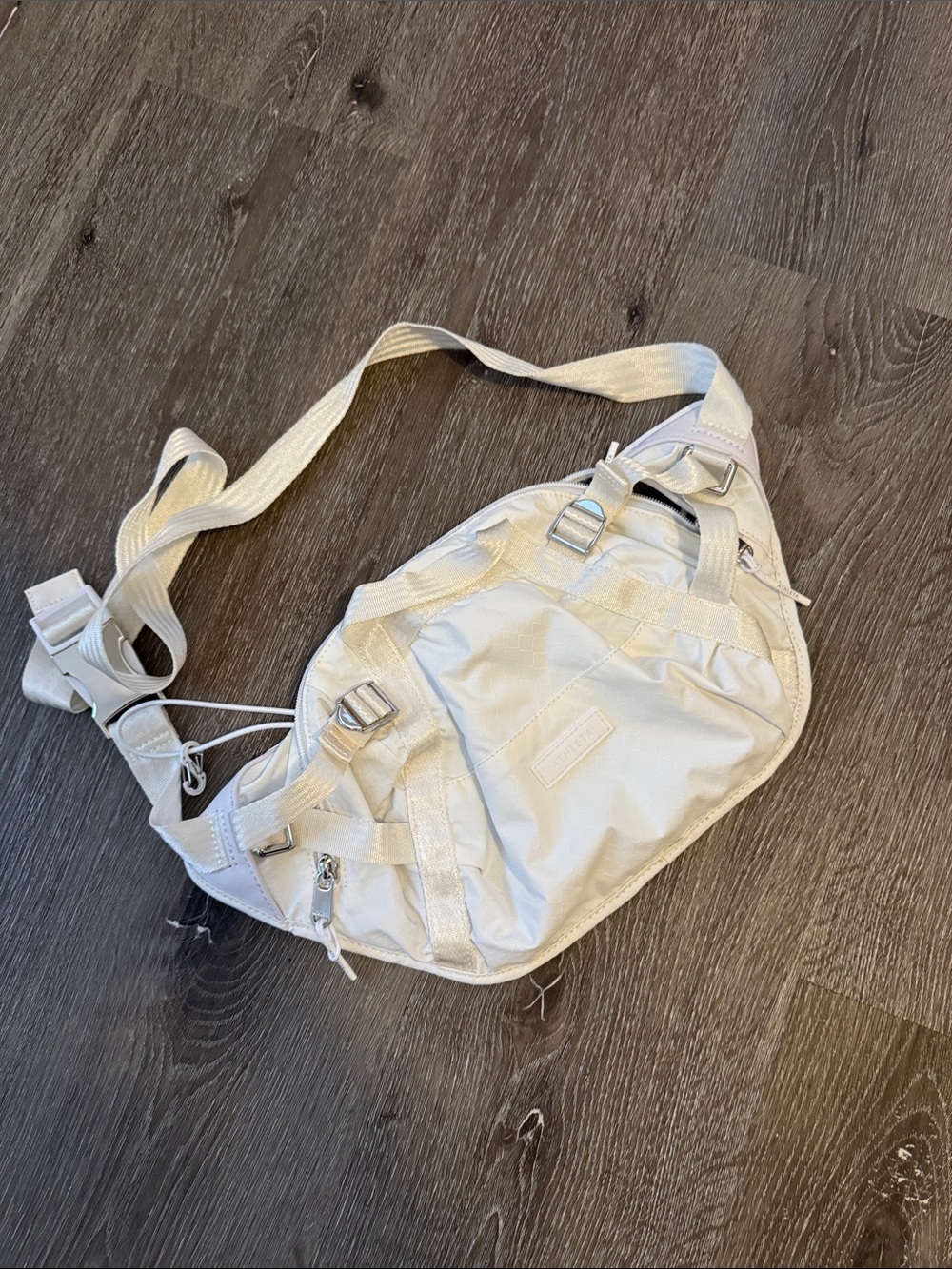 Athleta Off-White Crossbody Sling Bag